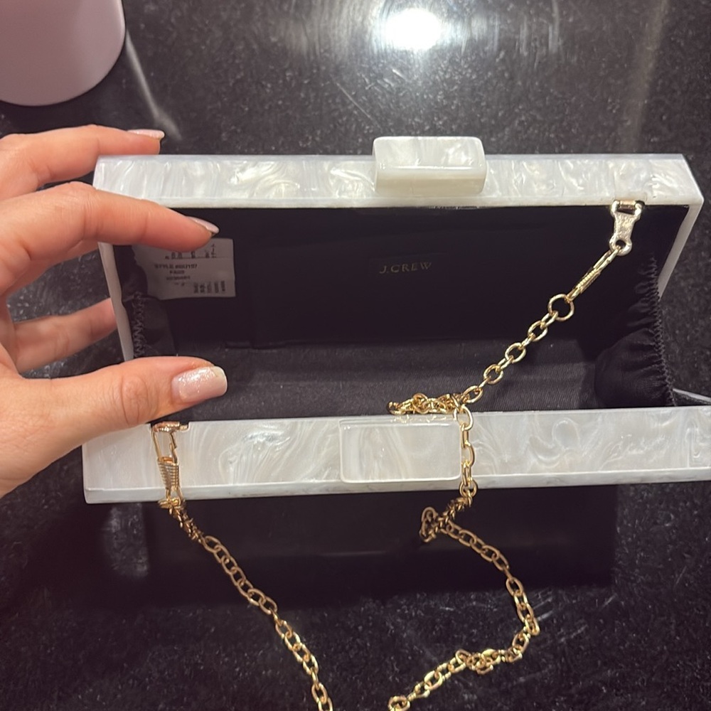 J. Crew Pearl Acetate Clutch - Picture 6 of 7